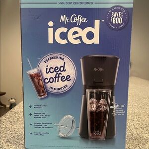 Mr. Coffee Black Iced Coffee Maker